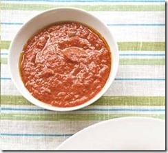 Quick Red Pepper sauce (topping for chicken strips)