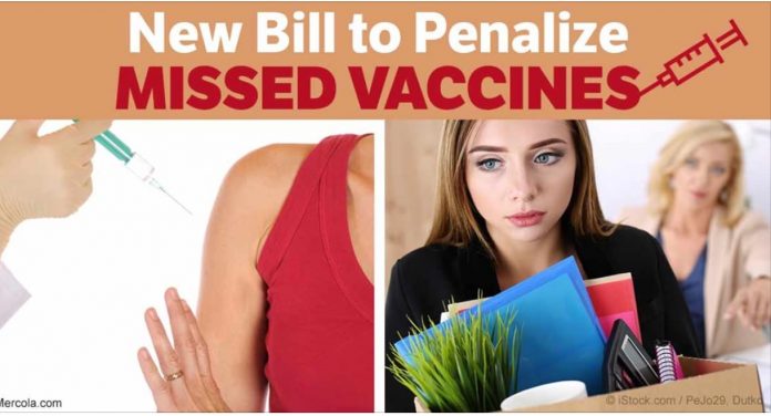 New Bill to Penalize Missed Vaccines!