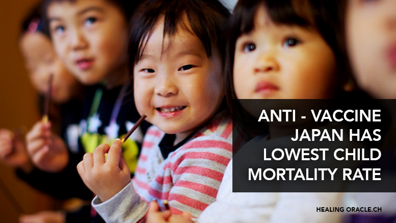 Anti-Vaccine Japan Has World’s Lowest Child Death Rate & Highest Life Expectancy