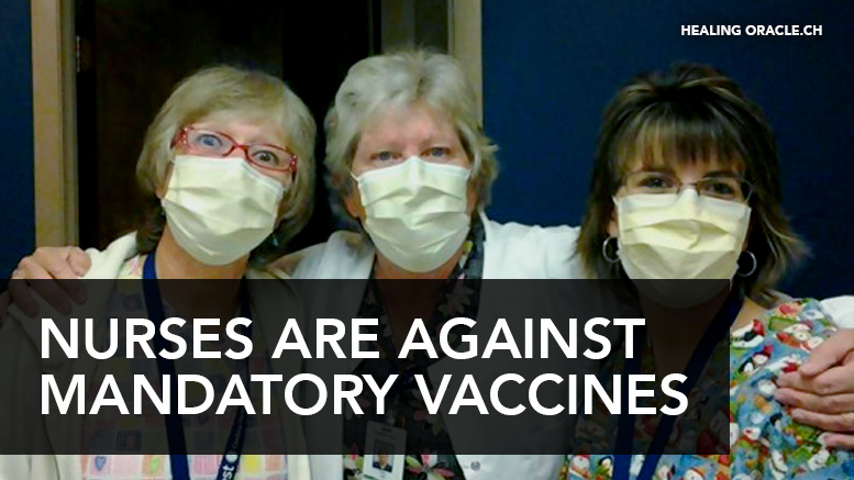 NURSES ACROSS THE USA ARE TAKING A STAND AGAINST MANDATORY VACCINES