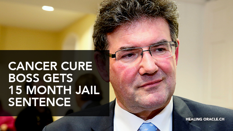 CANCER CURE BOSS JAILED FOR 15 MONTHS