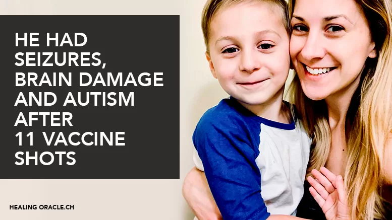 BABY HAD SEIZURES, BRAIN DAMAGE AND AUTISM AFTER 11 VACCINE SHOTS